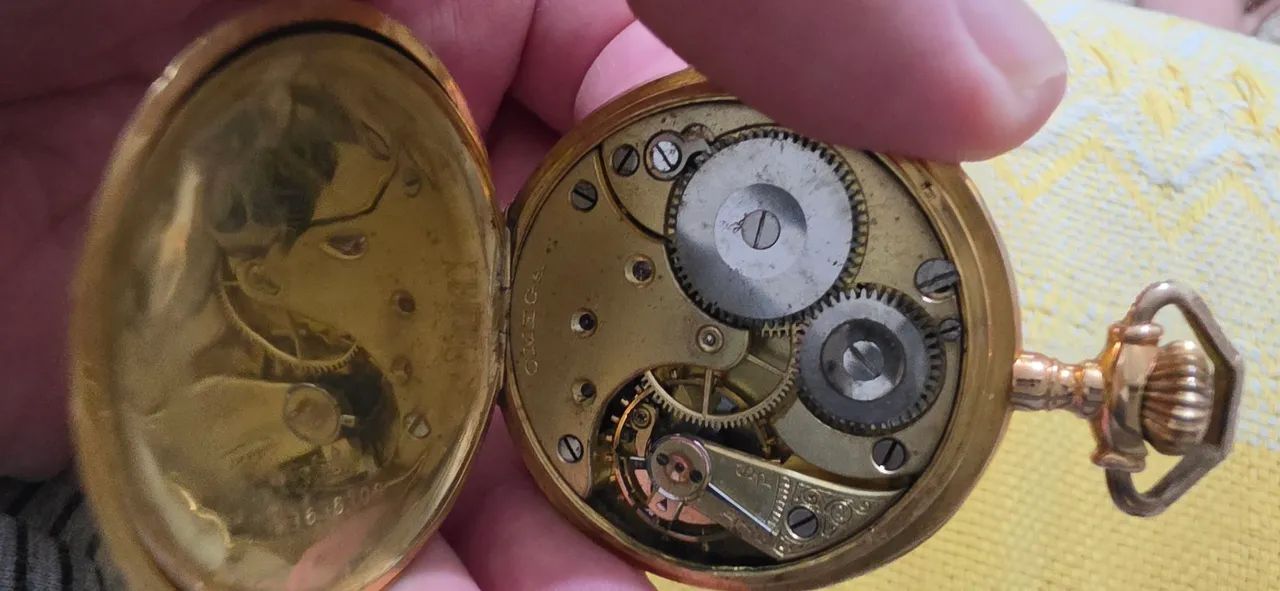 Relógio Omega Grand Prix 1900 Ouro 18k  - Foto 4