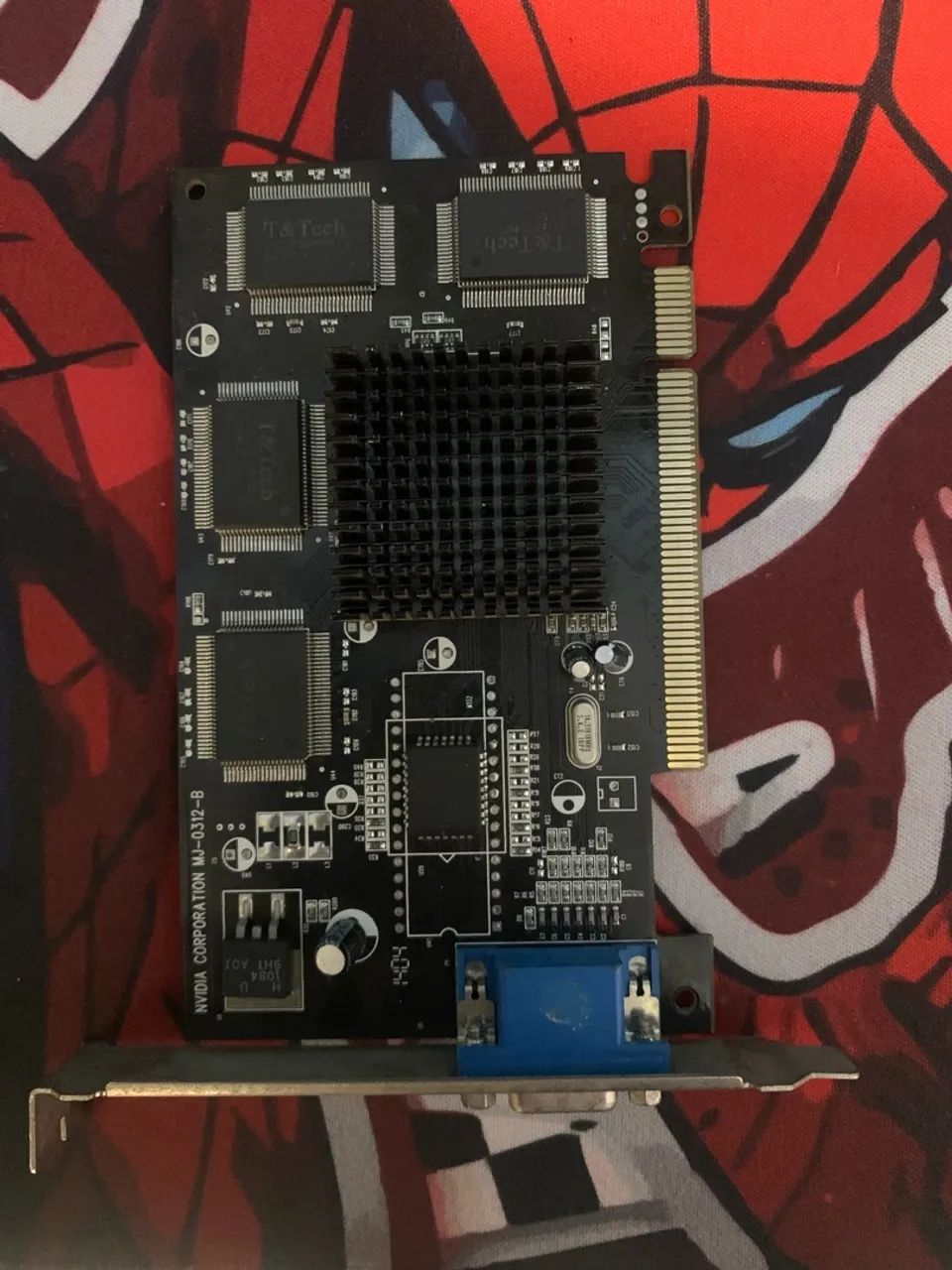 Placa de vídeo NVIDIA MJ-0312-B Tnt2 VGA