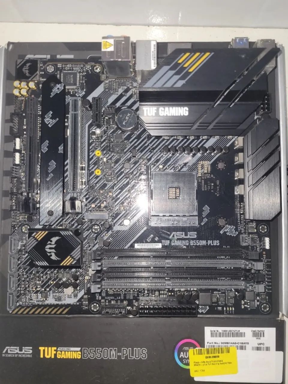 PLACA MÃE ASUS TUF B550 - LEIA A DESCRIÇÃO. - Foto 2