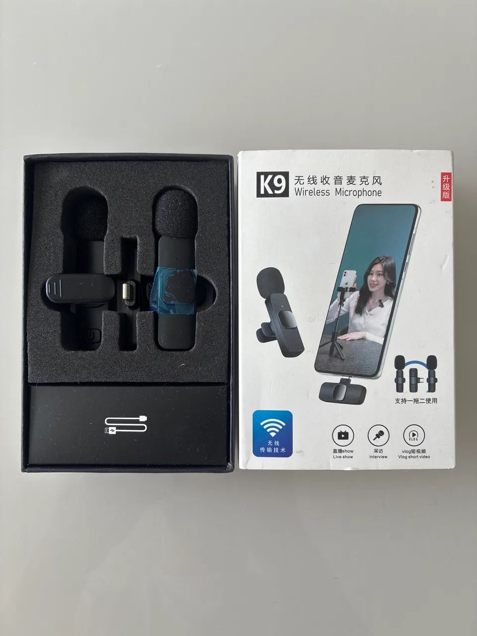 Microfone sem fio Influencer para IPhone  - Foto 2