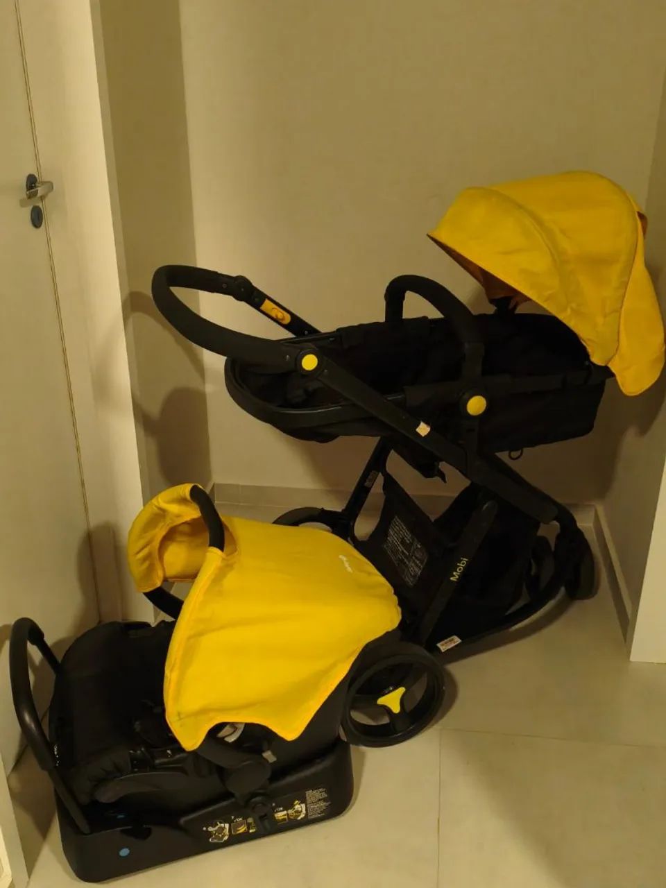 Kit Carrinho, Moisés e Bebê Conforto  - Foto 2