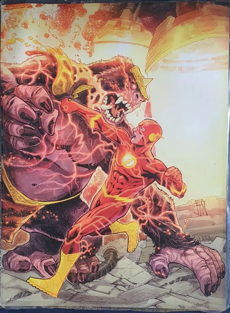 Revista-pôster - Coleção Pôsteres de luxo DC comics - Foto 4