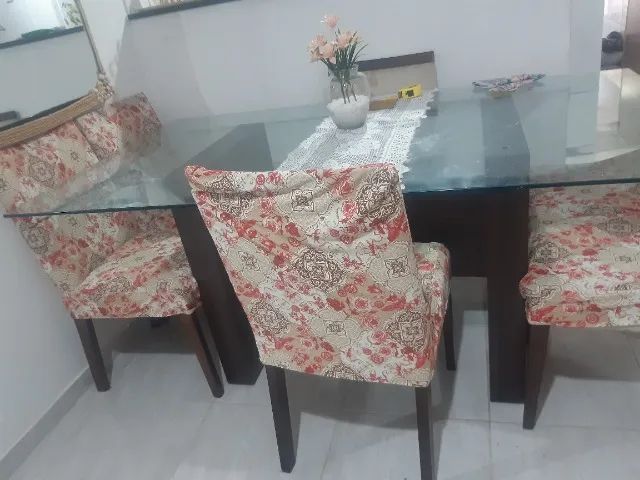 Messa de jantar 6 cadeiras 