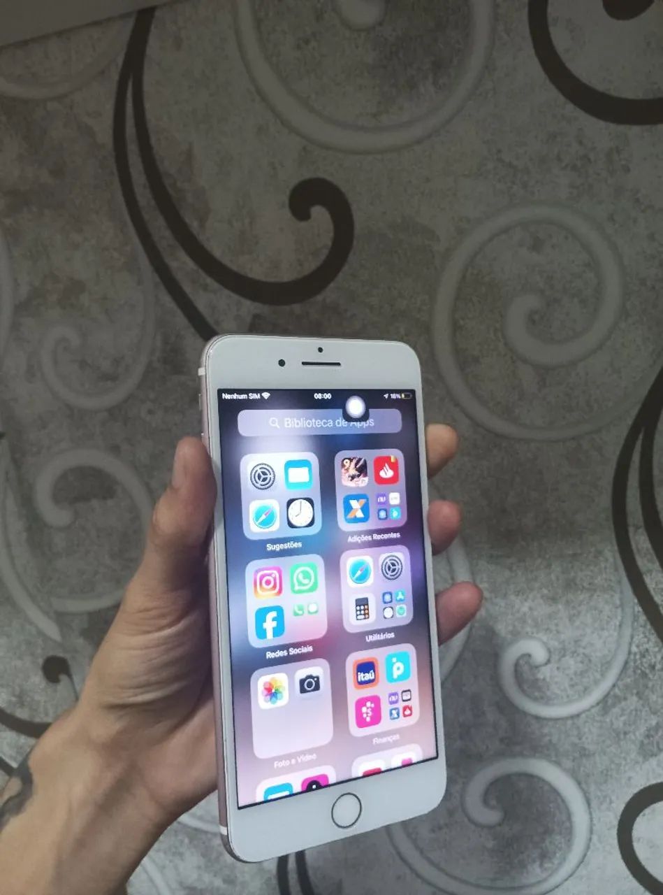 IPHONE 7 PLUS ROSE(LEIA A DESCRIÇÃO)