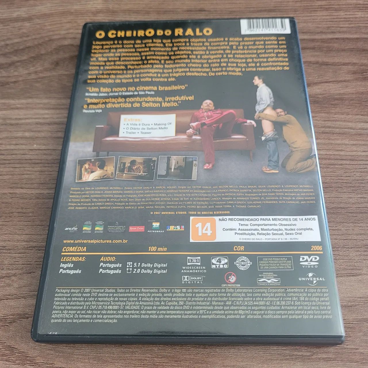 DVD O Cheiro do Ralo de Heitor Dhalia - Foto 2