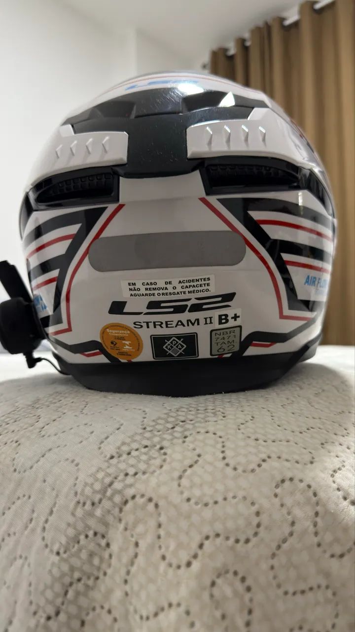 Capacete LS2 com intercomunicador EJEAS Q8 - Foto 2