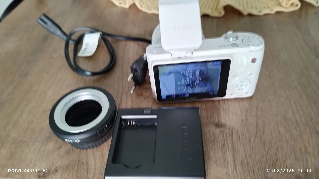 Câmera Samsung 20.3 mega pixels Smart e hi-fi - Foto 4