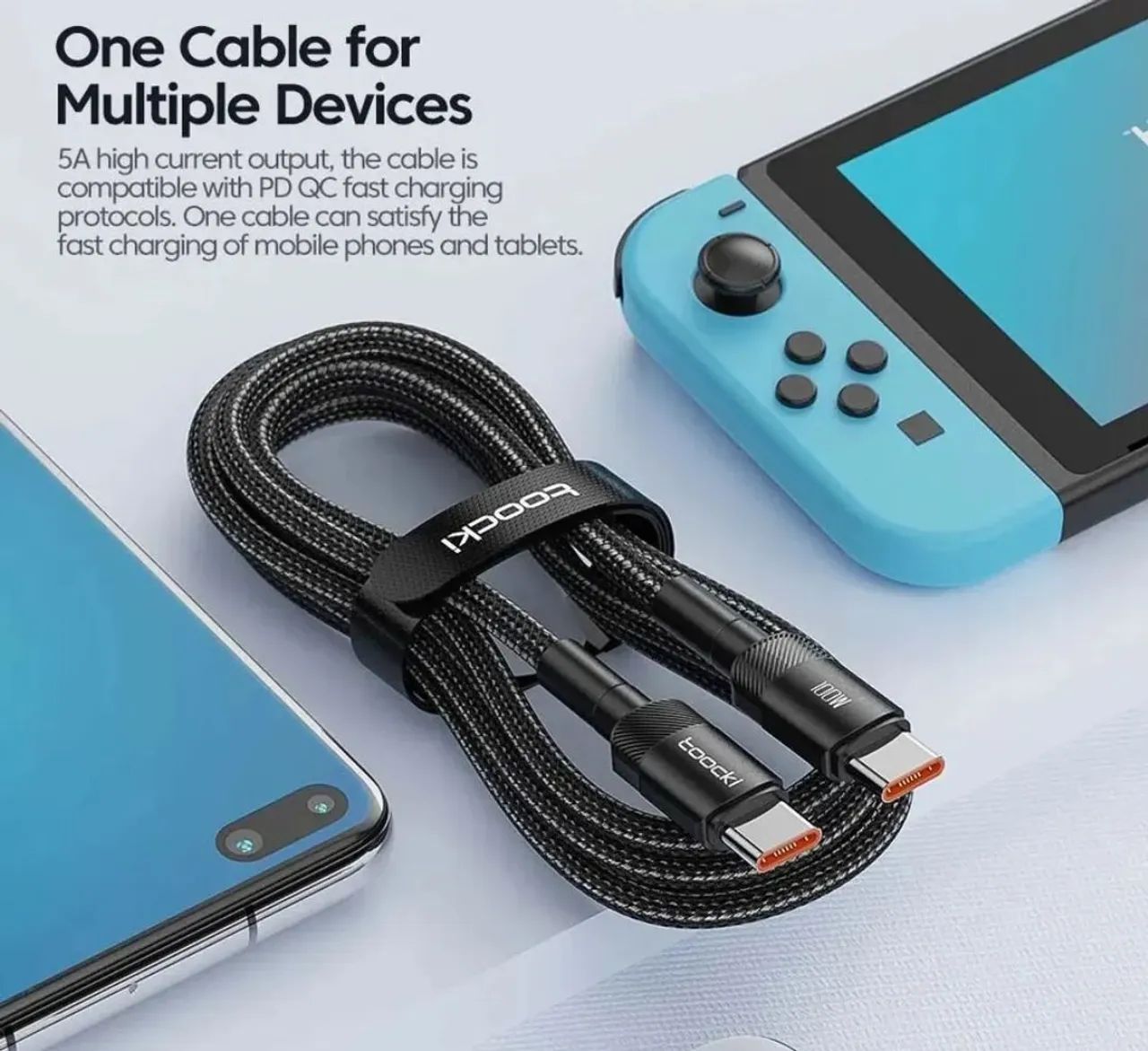 Cabo tipo c para tipo c, 3 metros - Foto 3