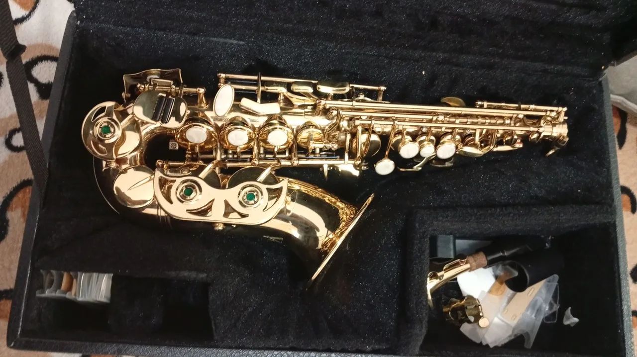 Sax Soprano Curvo Eagle 508 - Foto 3