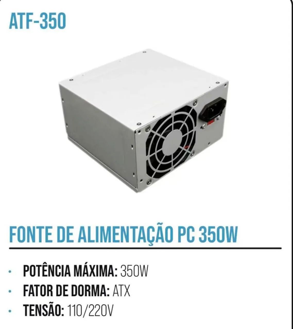 Fonte para computador  - Foto 2