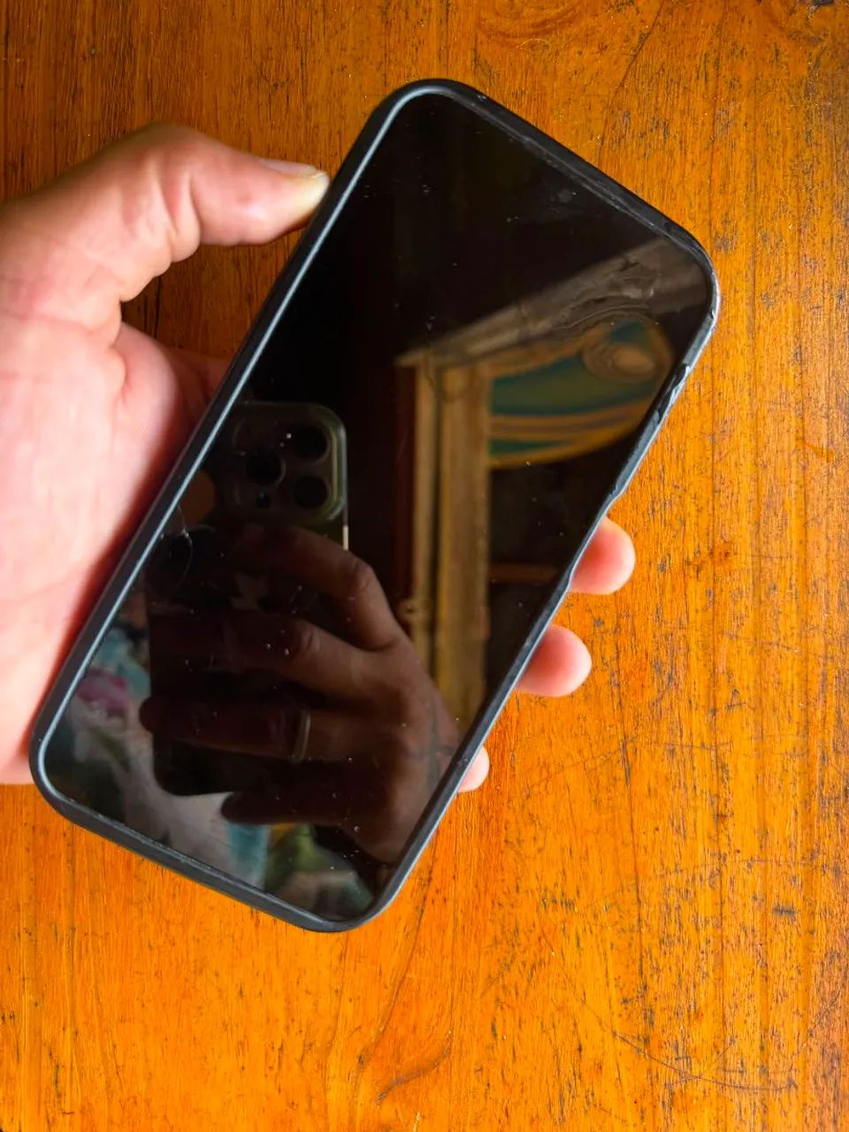 Troco em iPhone um A15 256gb e 8gb de ram + caixa + nota - Foto 3