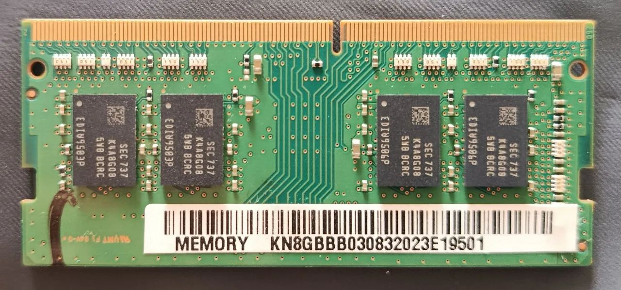 MEMORIA NOTEBOOK SAMSUNG DDR4 8GB <br>DDR4 8GB - Memória RAM