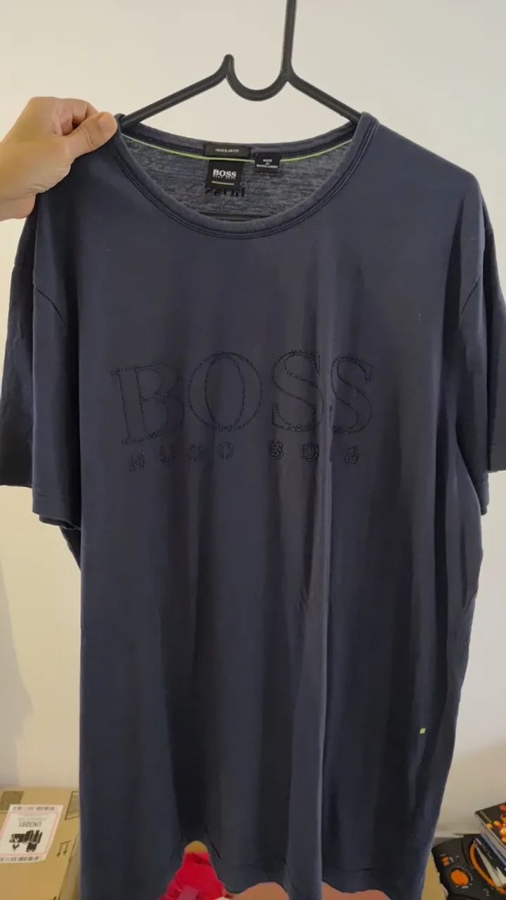 Camisa Hugo boss preta