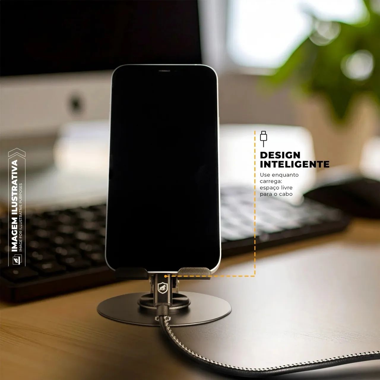 Suporte para Smartphone Metálico 360° Gshield  - Foto 5