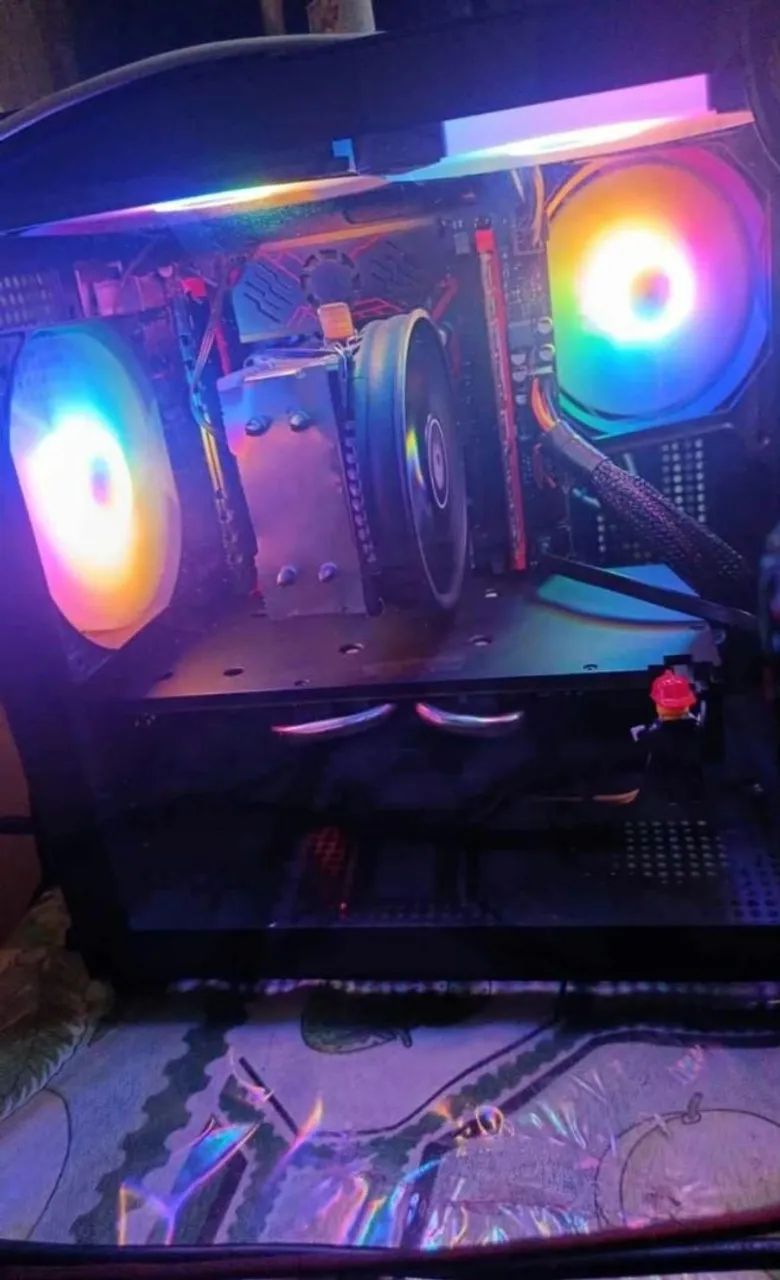 Computador, com rx580 8vram , 16 de ram , mouse teclado . - Foto 3