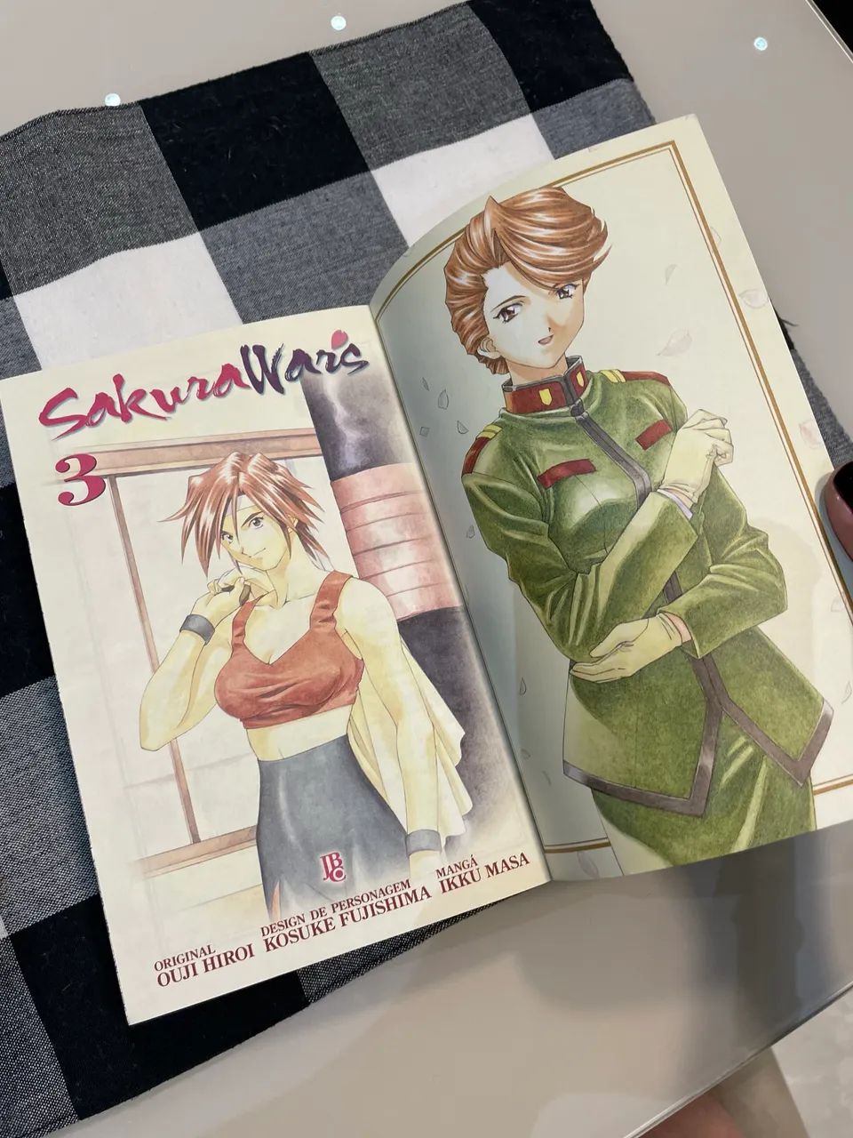Mangá Sakura Wars completo vols 1,2 e 3