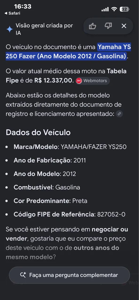 Fazer YS 250 - Foto 3