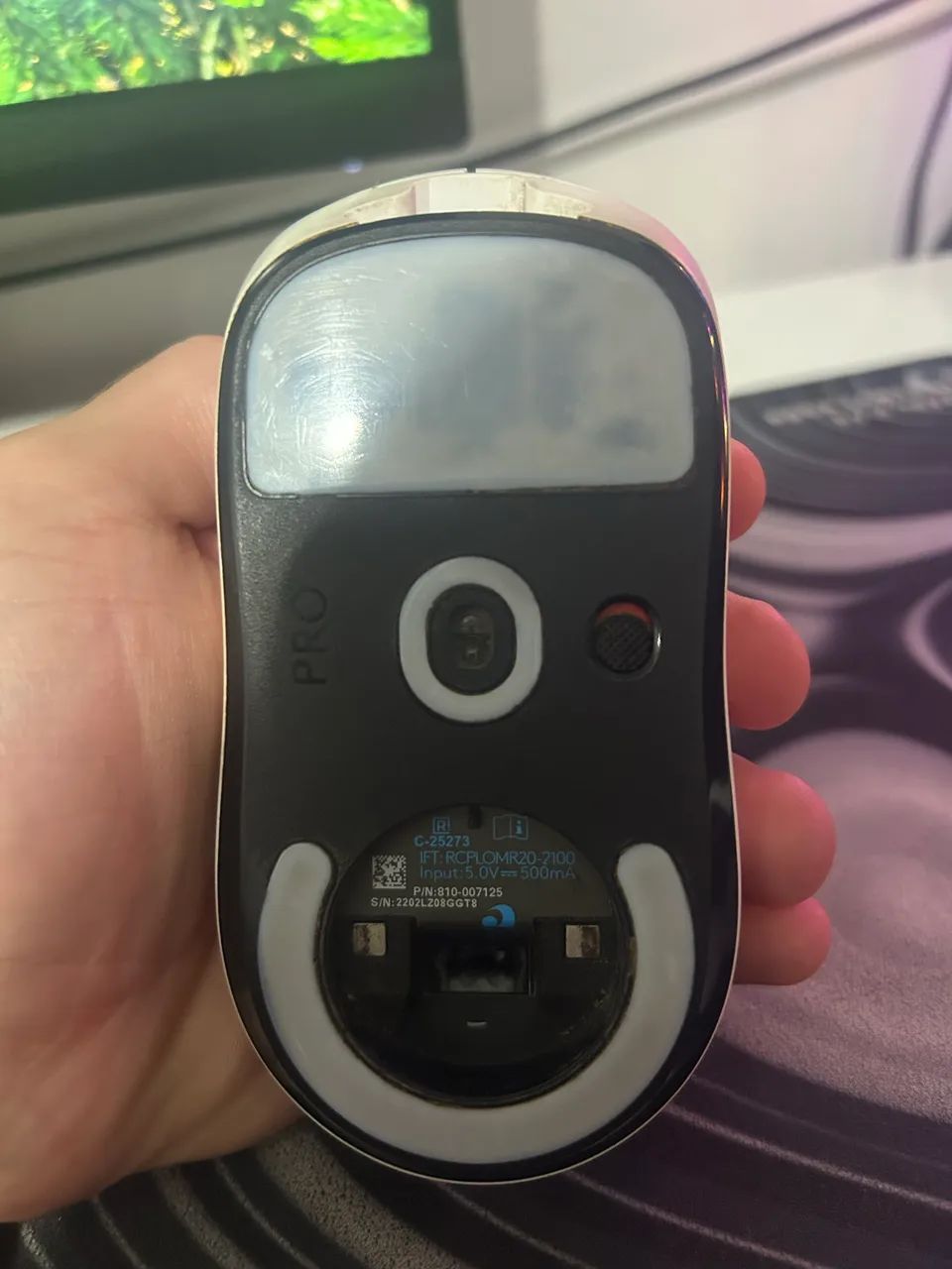 Logitech G Pro X Superlight - Funcionando perfeitamente (Mouse 5 com defeito) - Foto 5