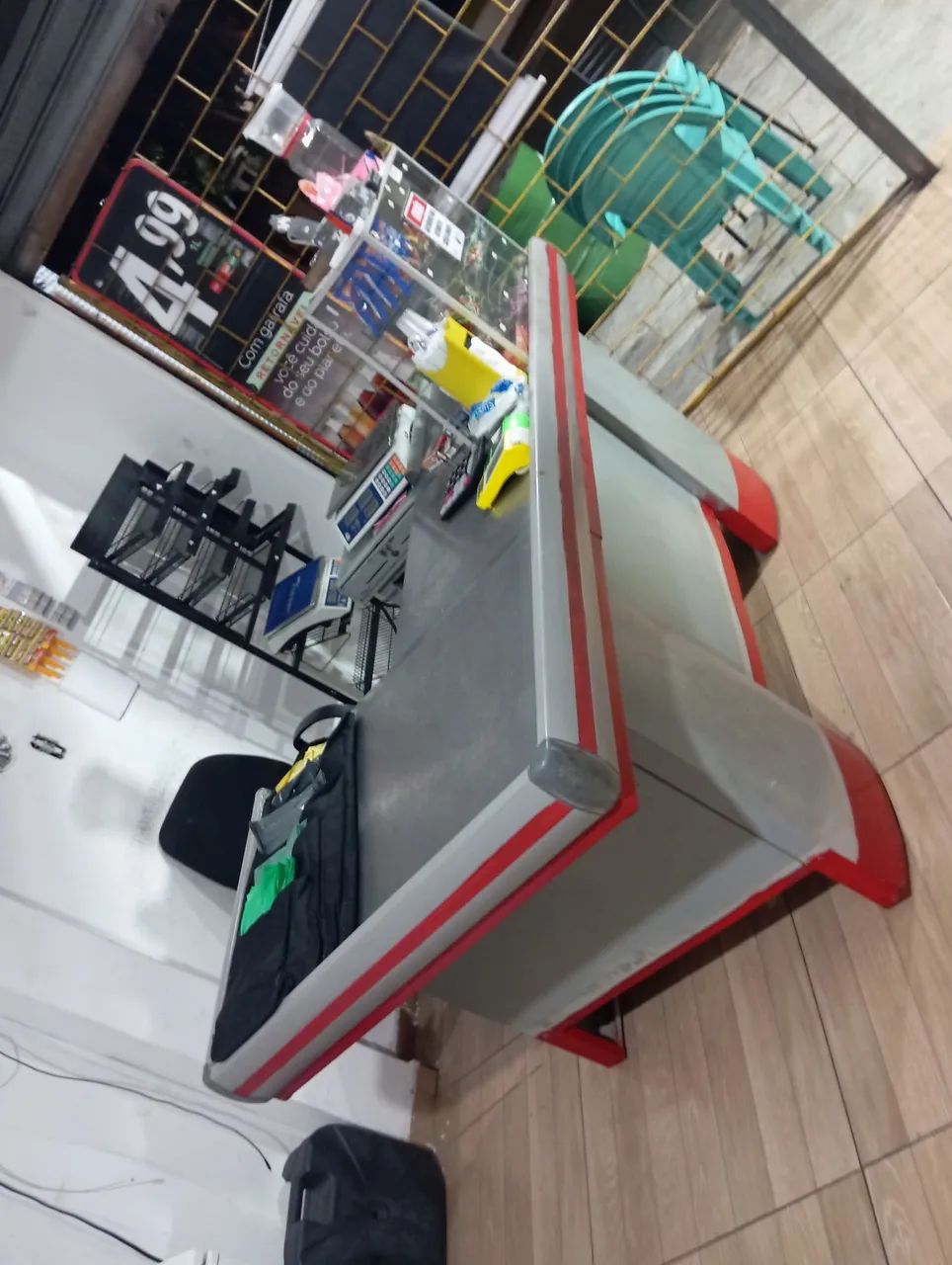 Caixa para mercearia e mercado 