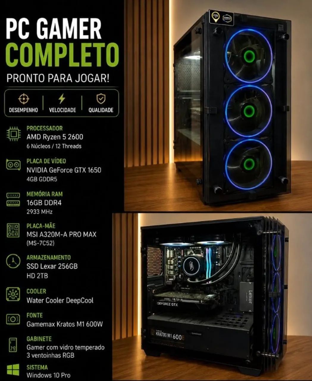 PC GAMER RYZEN 5 - Foto 3