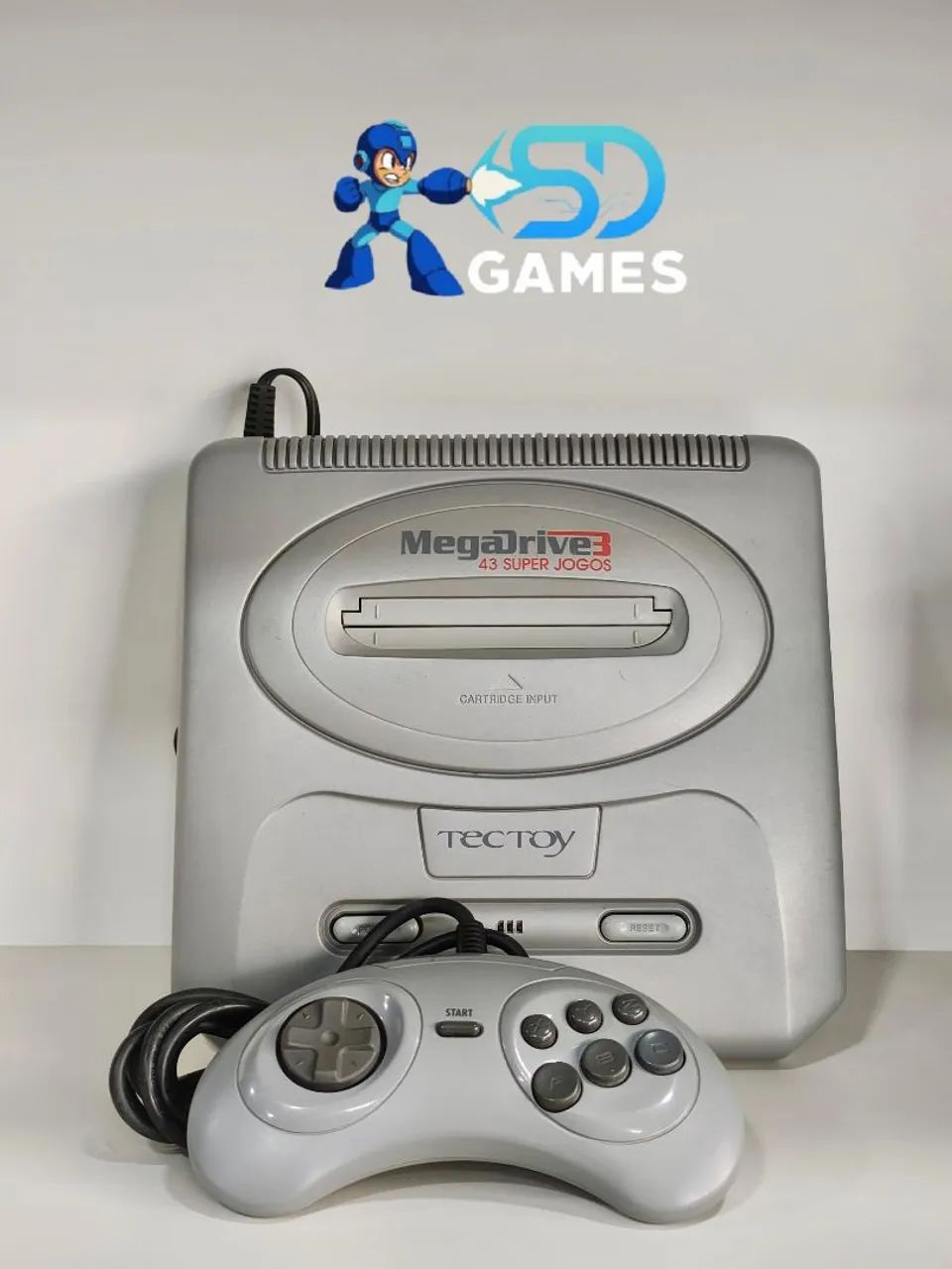 Mega Drive 3 Cinza