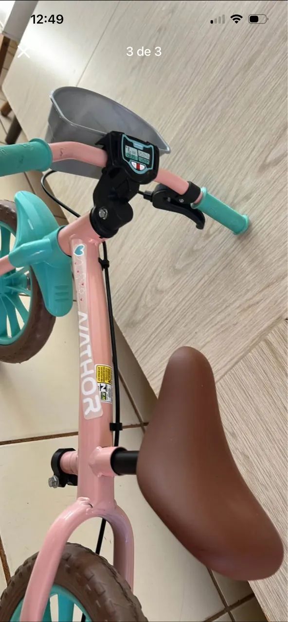 Bicicleta de equilíbrio 