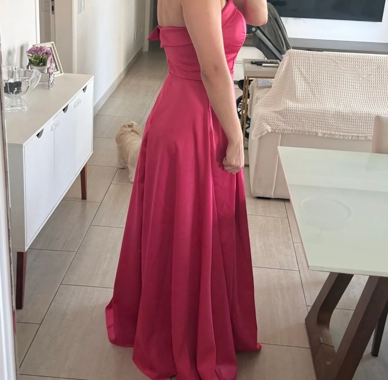 Vestido de festa rosa  - Foto 2