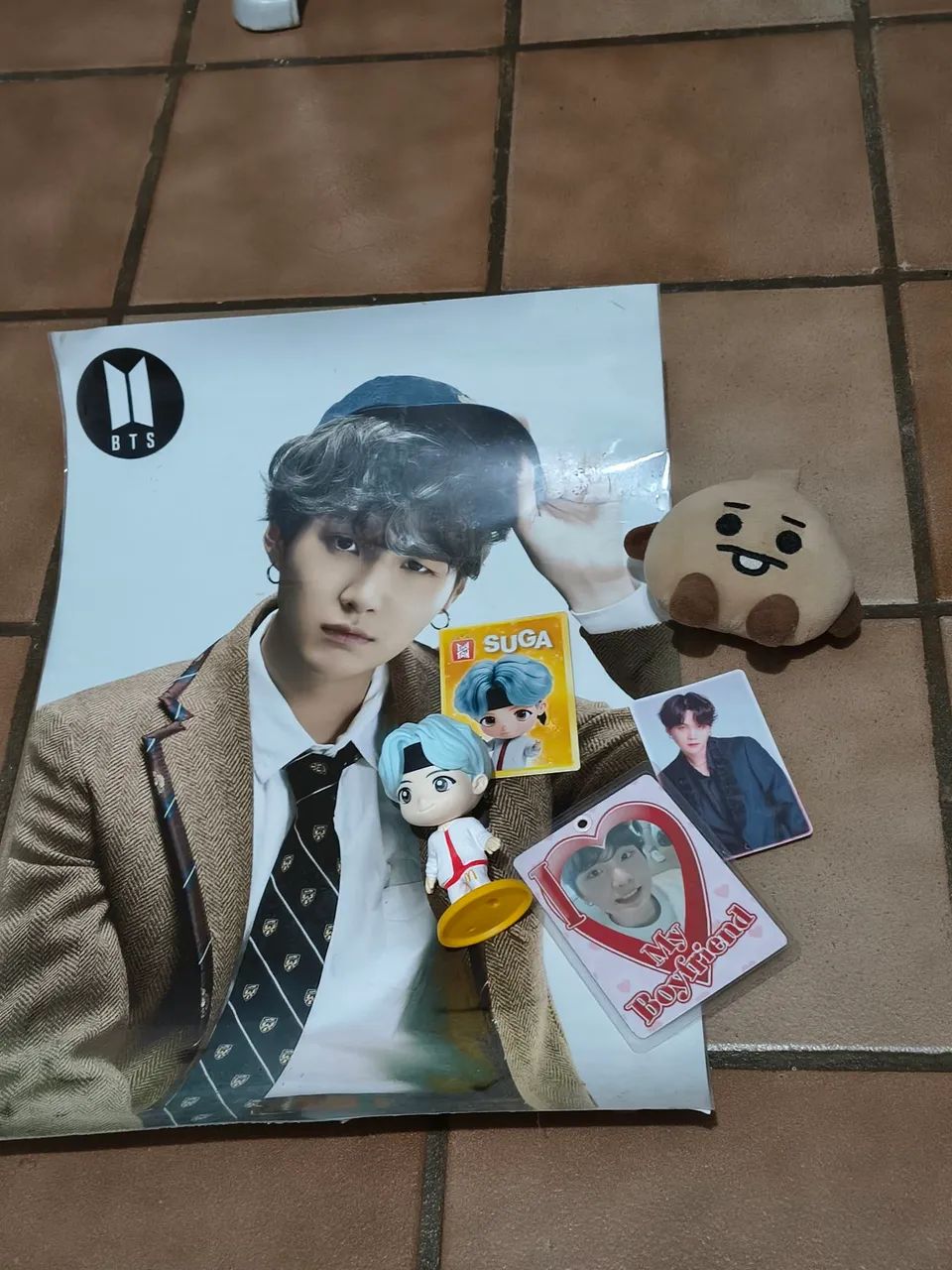Kit fã Suga/Yoongi bts