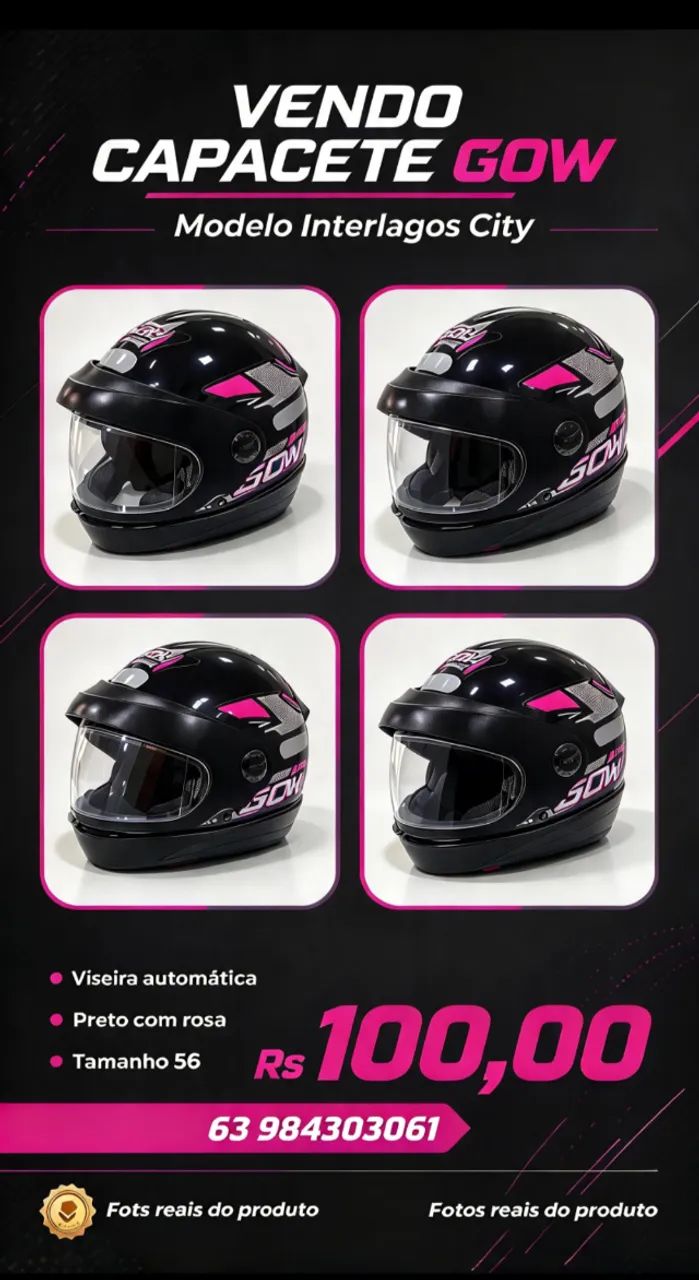 Capacete Gow  - Foto 4