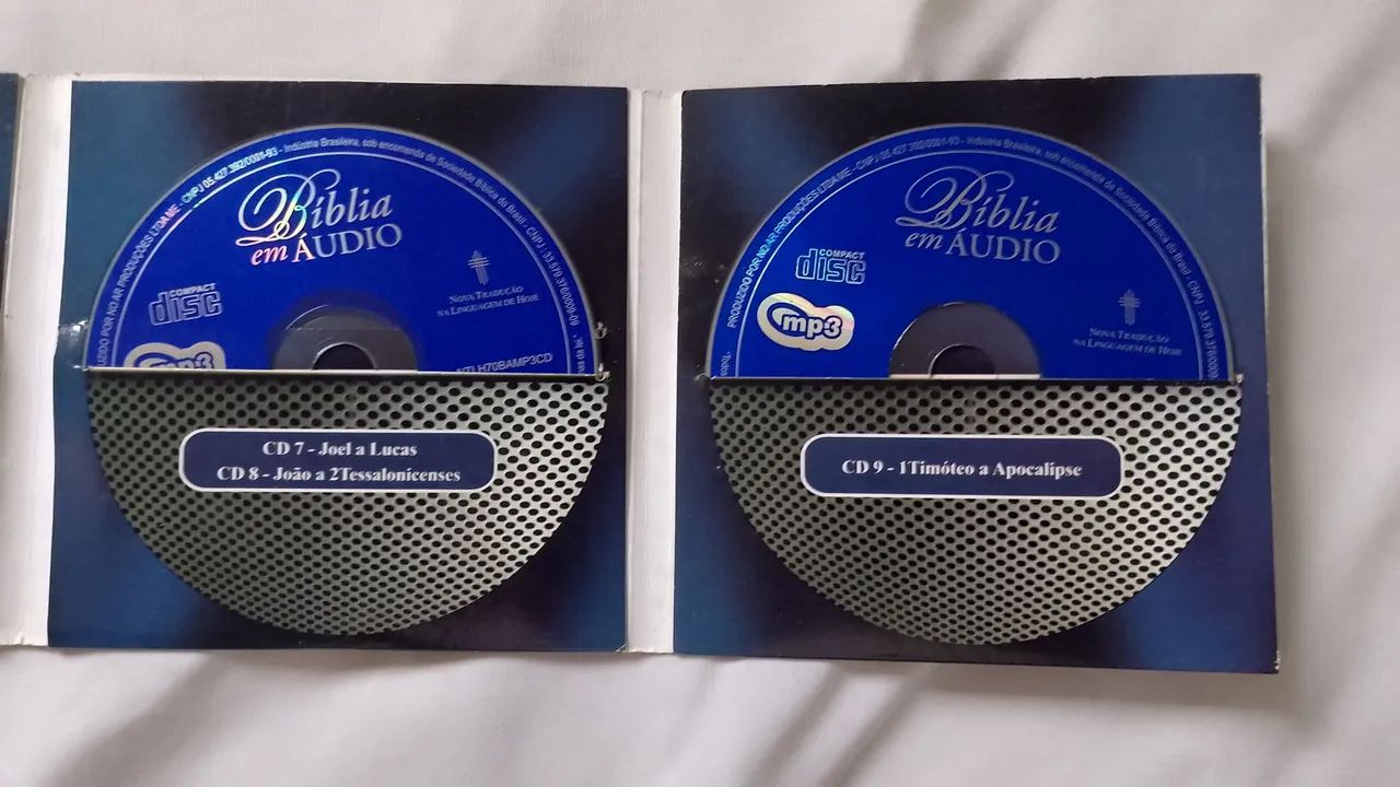 COLEÇÃO BÍBLIA EM AUDIO COMPLETA - Foto 4