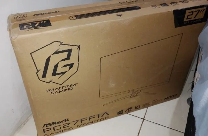 Monitor Gamer ASRock Phantom Gaming PG27FF1A, 27 Pol, Full HD, 1ms, 165Hz, IPS, HDR, 123%  - Foto 2