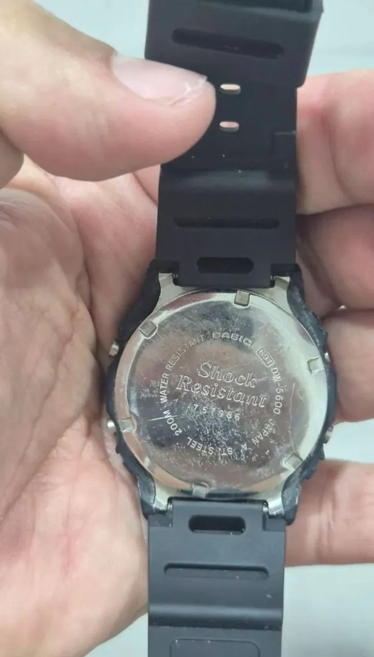 Relógio CASIO  GSHOCK  DW-5600   -   FUNDO ROSCA - Foto 5
