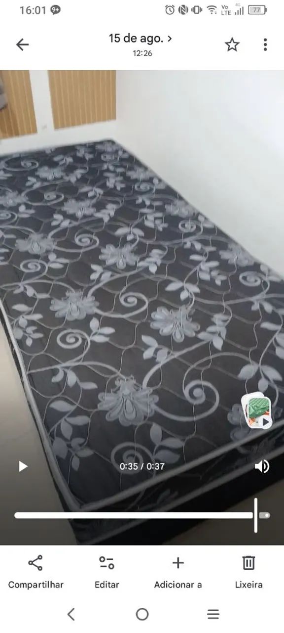 Cama Box Solteiro Nova - Foto 2