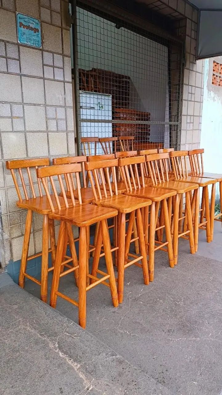 Banquetas de Madeira - Foto 3