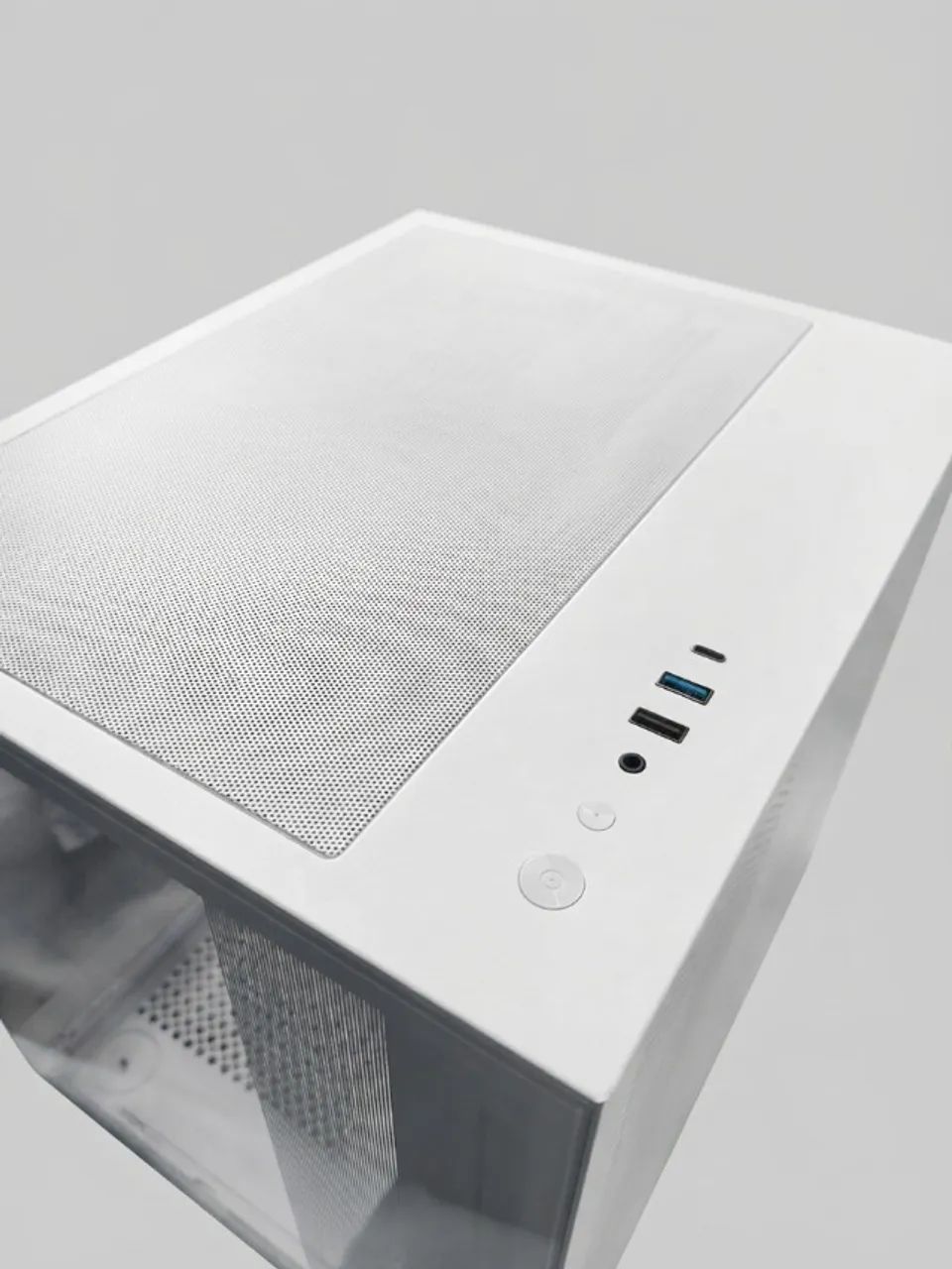 Gabinete Gamer C3Tech Aquarius Branco - Foto 2