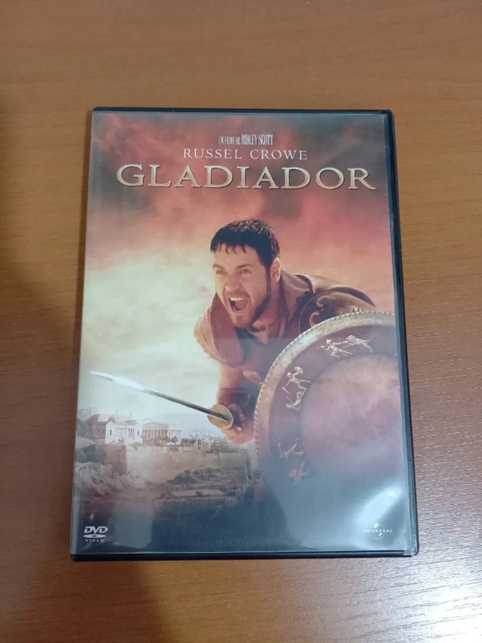 DVD Duplo Gladiador - primeira edição com luva autografada e capa personalizada