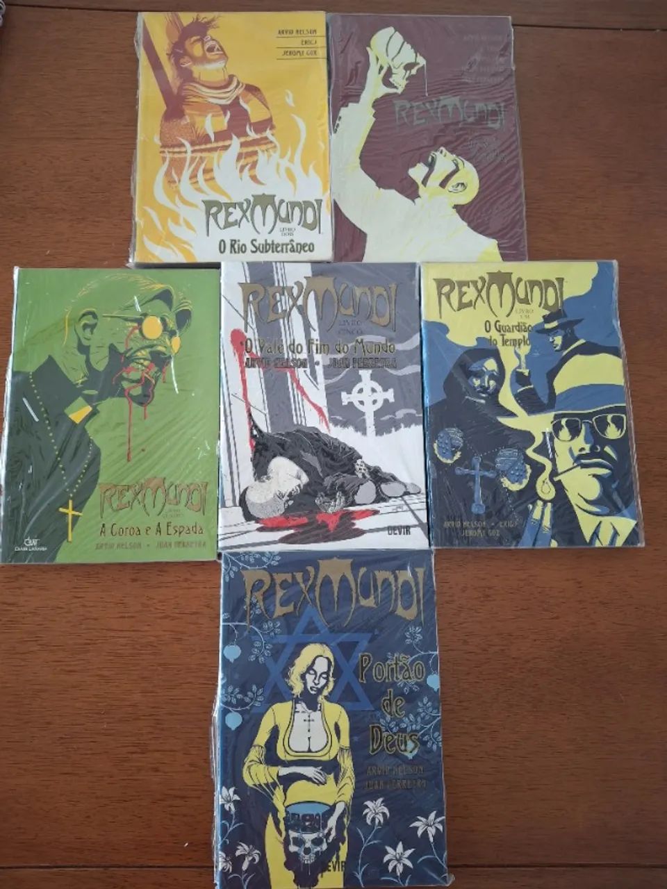 Rex Mundi completo vol 1 ao 6