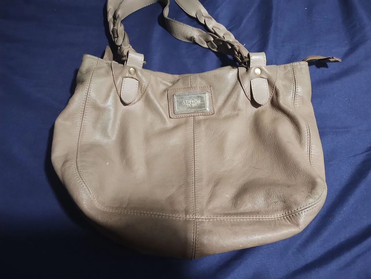 Bolsa Mr cat bege