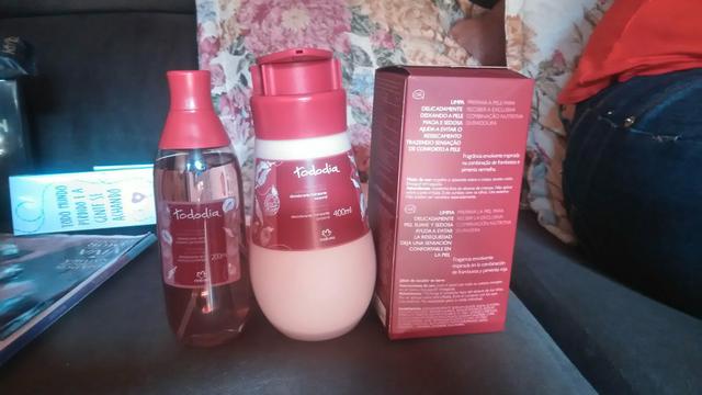 Colônia ,hidratante , sabonete o kits por 100,00