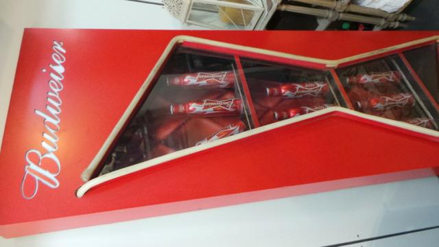 Painel antigo grande luminoso da cerveja budweiser p/ colecionadores raríssimo! - Foto 3