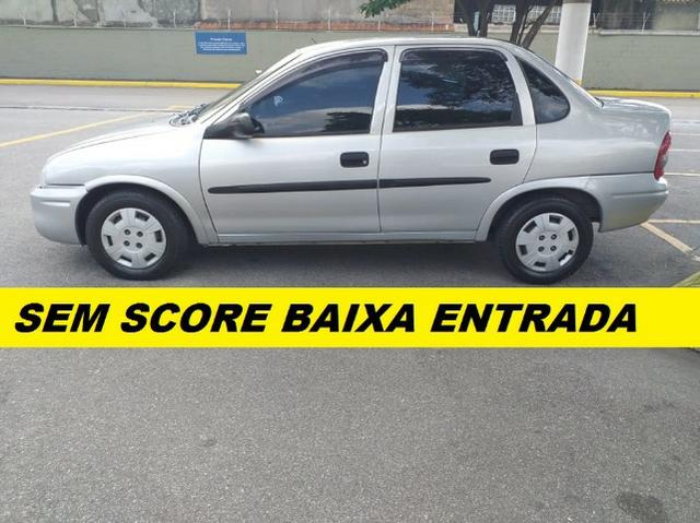Gm corsa sedan financiamento sem score e baixa entrada