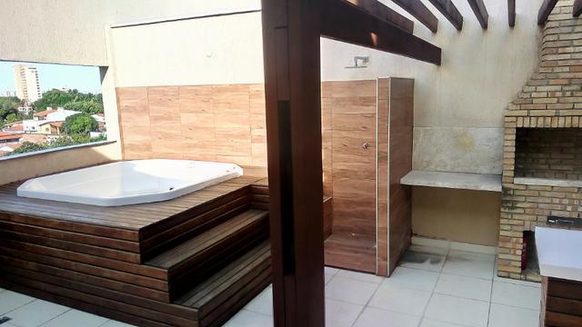 Cobertura na Maraponga, 3 quartos, sendo 2 suítes, deck, churrasqueira e Jacuzzi, 2 vagas - Foto 5