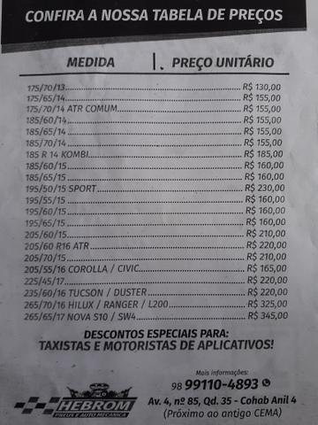 Pneu ecológico aceitamos todos os cartões ## 1 ano de garantia ## - Foto 2