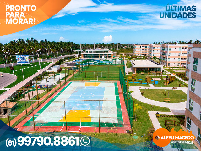 Apartamento de 1 quarto no Muro Alto Condomínio Clube em Porto de Galinhas - Foto 4