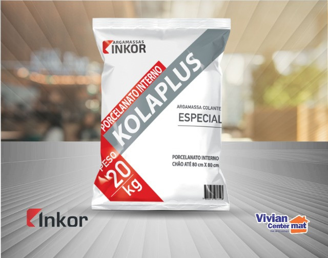 Argamassa Colante Especial Porcelanato Interno - Kolaplus 20kg - Foto 2