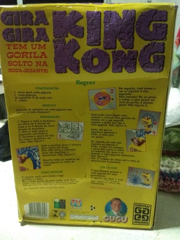 Antigo jogo King Kong do Gugu sem uso - Foto 3