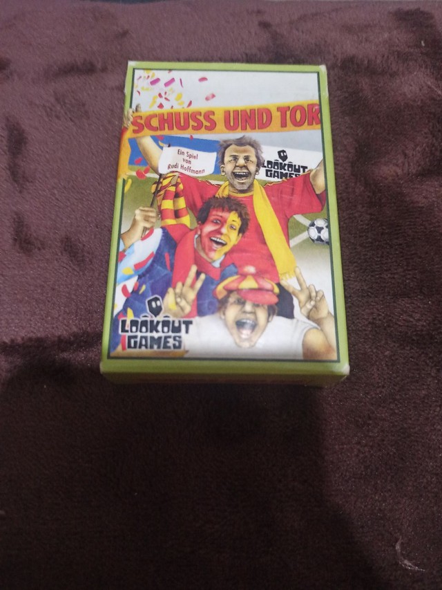 Card game Jogo de cartas Schuss und Tor (Chute e Gol) 2001