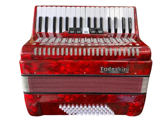 Acordeon Todeschini Todeskini 60 Baixos + Estojo + Alça Novo Lj Oficial