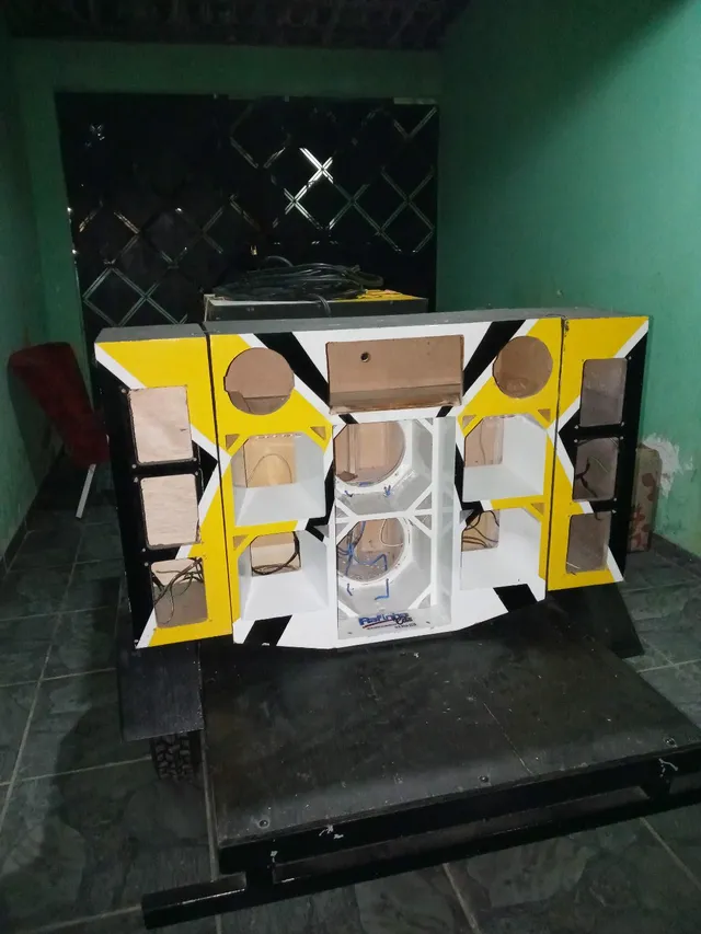 vende-se um mini paredão completo com leds som completo - CDs, DVDs etc -  Vila Vitória, São Luís 1253720590