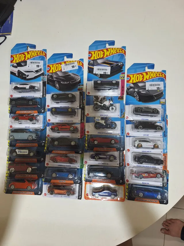 6 Carrinho Coleção Hot Wheels Raros Na Caixa Original!!